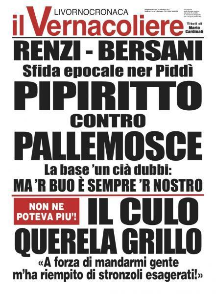 Renzi vs Bersani