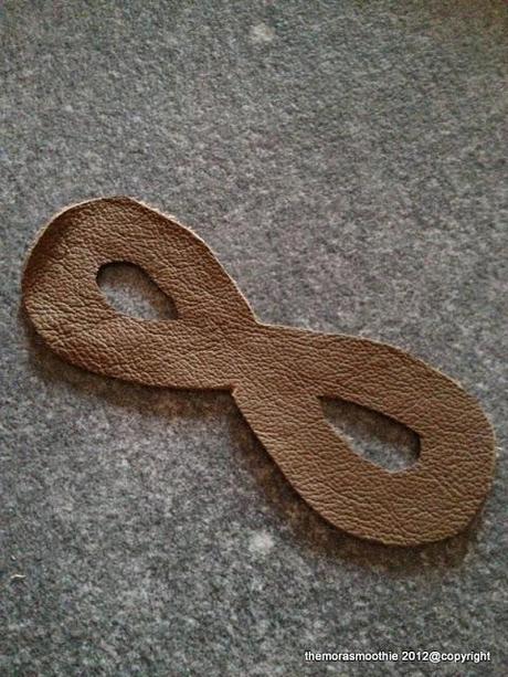 Diy infinity necklace