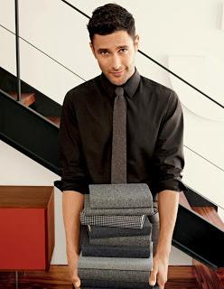 Noah Mills per Banana Republic’s campaign