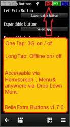 Aggiornamento alla versione 1.7.0 per Belle Extra Buttons.