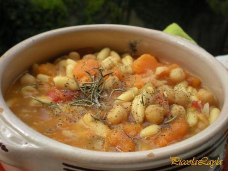 Cavatelli Pugliesi con Ceci e Zucca