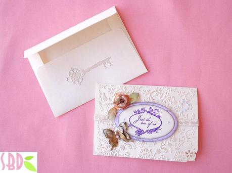 Card Matrimonio con tasca - Wedding card with pocket