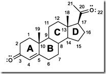 sistema di nomenclatura del progesterone