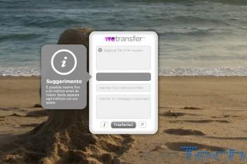 WeTransfer: come inviare gratis e facilmente file fino a 2 GB via email