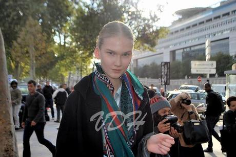 Paris Fashion Week Street Style : Models Part. 2