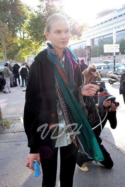 Paris Fashion Week Street Style : Models Part. 2