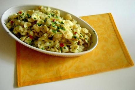 La pasta con il cavolfiore