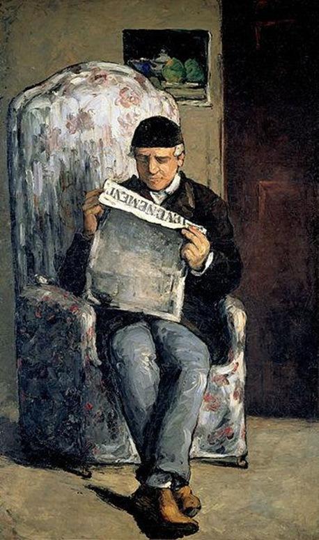 Portrait de Louis-Auguste Cézanne 1866