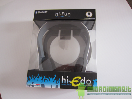 Recensione hi-Edo:le prime cuffie bluetooth con microfono di hi-Fun | AndroidKing.it