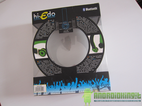 Recensione hi-Edo:le prime cuffie bluetooth con microfono di hi-Fun | AndroidKing.it