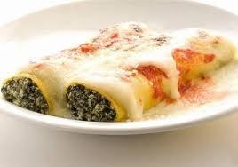 CANNELLONI SPINACI E PROSCIUTTO COTTO