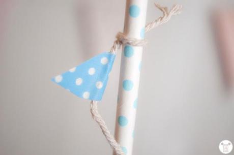 Decochic Time: Washi Tape Cake Topper DIY...