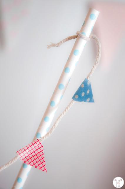 Decochic Time: Washi Tape Cake Topper DIY...