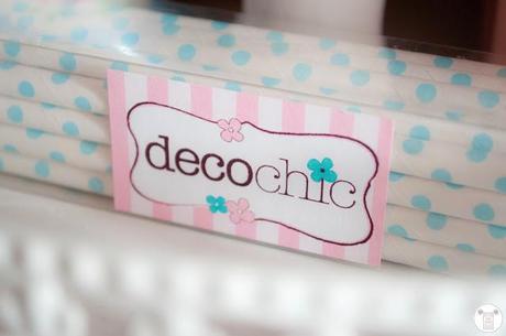 Decochic Time: Washi Tape Cake Topper DIY...