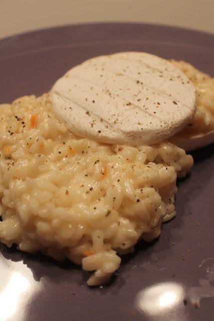 Risotto allo spumante* nel tomino