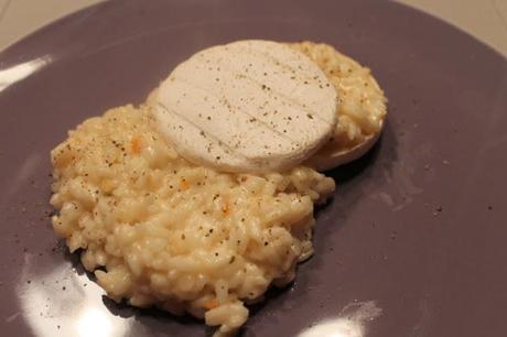 Risotto allo spumante* nel tomino