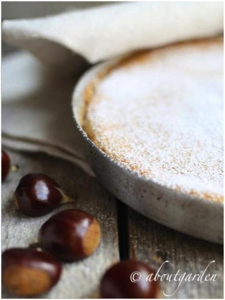 torta di castagne