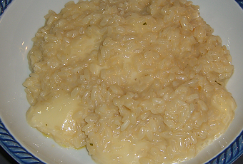 Risotto al vino bianco e taleggio - Paperblog