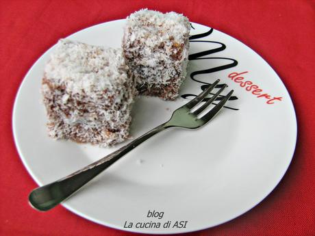 LAMINGTONS ricetta la cucina di ASI