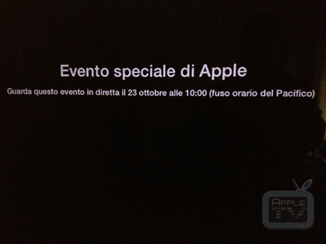 Apple Tv aggiunge un nuovo canale per l’evento Live di questa sera : Apple Events