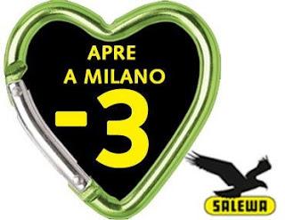 SALEWA APERTURA NEGOZIO A MILANO