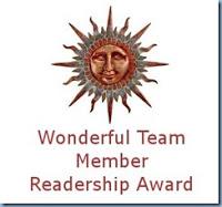 Wonderful Team Member Readership Award