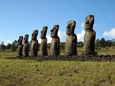 Moai dell'Isola Pasqua 