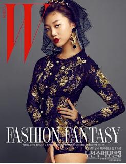 Yeo Yeon Hui in Dolce & Gabbana su W Korea