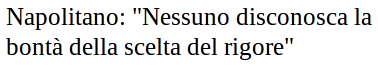 È la morale dei tempi nuovi