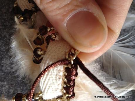 Inspiring feathers... new diy necklace