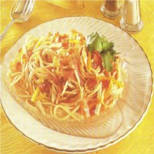 Spaghetti al salmone