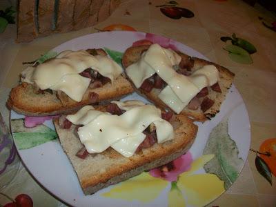 Bruschetta Pancetta e Sottilette® le Light