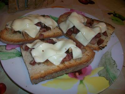 Bruschetta Pancetta e Sottilette® le Light