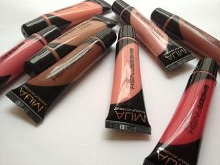 Preview: MUA presenta Sheerfinish Lipglosses