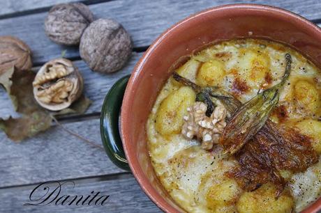 Gnocchi ai fiori di zucca