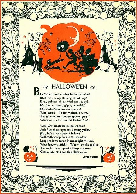 the halloween list