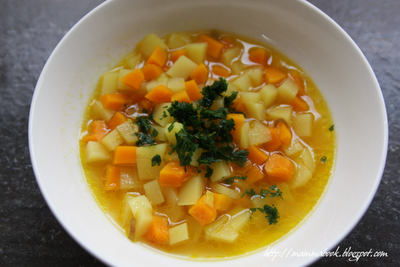 Zuppa di zucca e patate