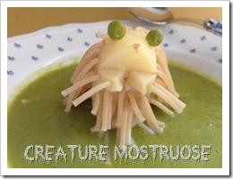 Creature mostruose verdure bambini