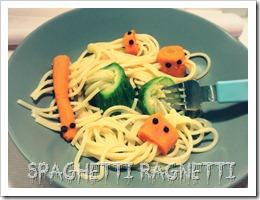 spaghetti ragnetti halloween