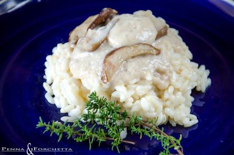 Risotto alla spuma di porcini - Risotto with porcini foam