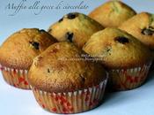 Muffin dolci gocce cioccolato, ricetta base