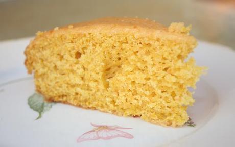 Torta di zucca con farina di farro profumata all’arancio