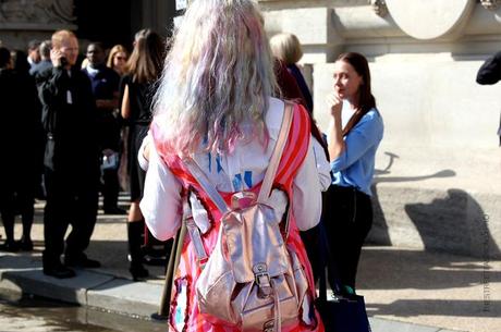 In the Street...Colored Hair #2, Milan & Paris