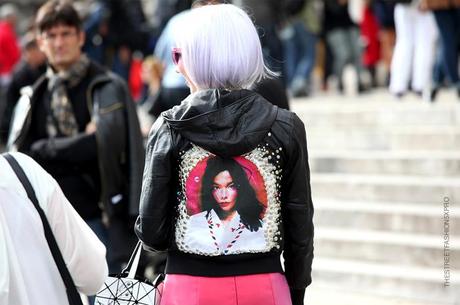 In the Street...Colored Hair #2, Milan & Paris