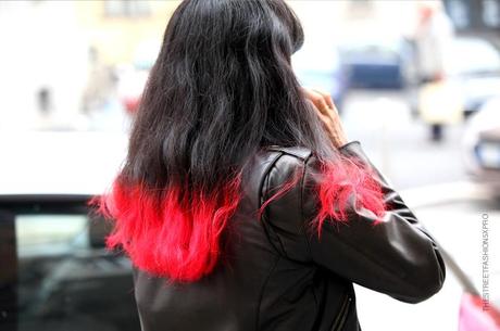 In the Street...Colored Hair #2, Milan & Paris