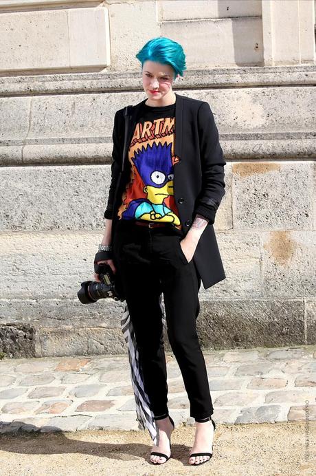 In the Street...Colored Hair #2, Milan & Paris