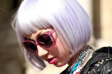 In the Street...Colored Hair #2, Milan & Paris