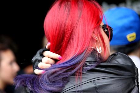 In the Street...Colored Hair #2, Milan & Paris