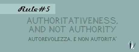 ANTEPRIMA: LE 10 REGOLE DEL MIO LAVORO