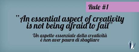 ANTEPRIMA: LE 10 REGOLE DEL MIO LAVORO